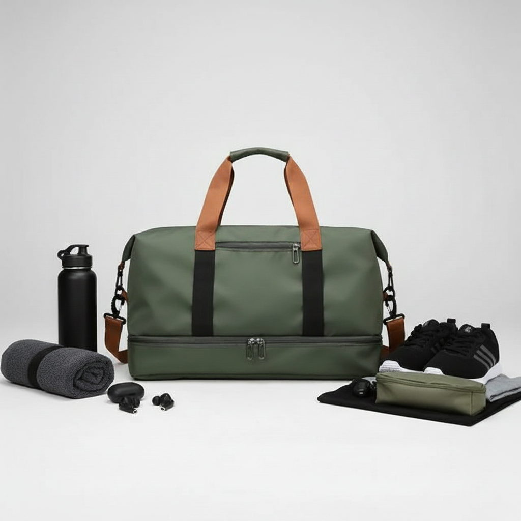 Waterproof Gym Bag for Travel and Fitness