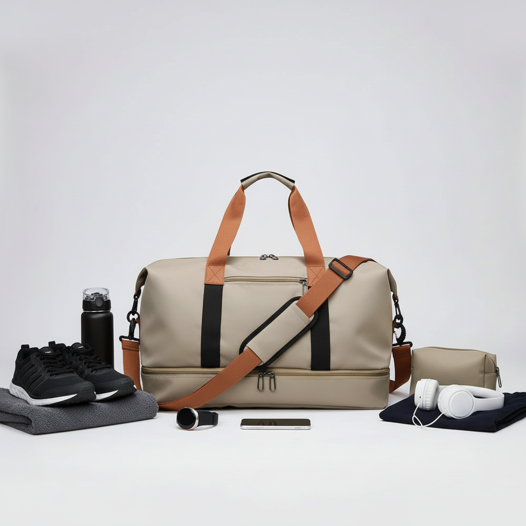 Waterproof Gym Bag for Travel and Fitness